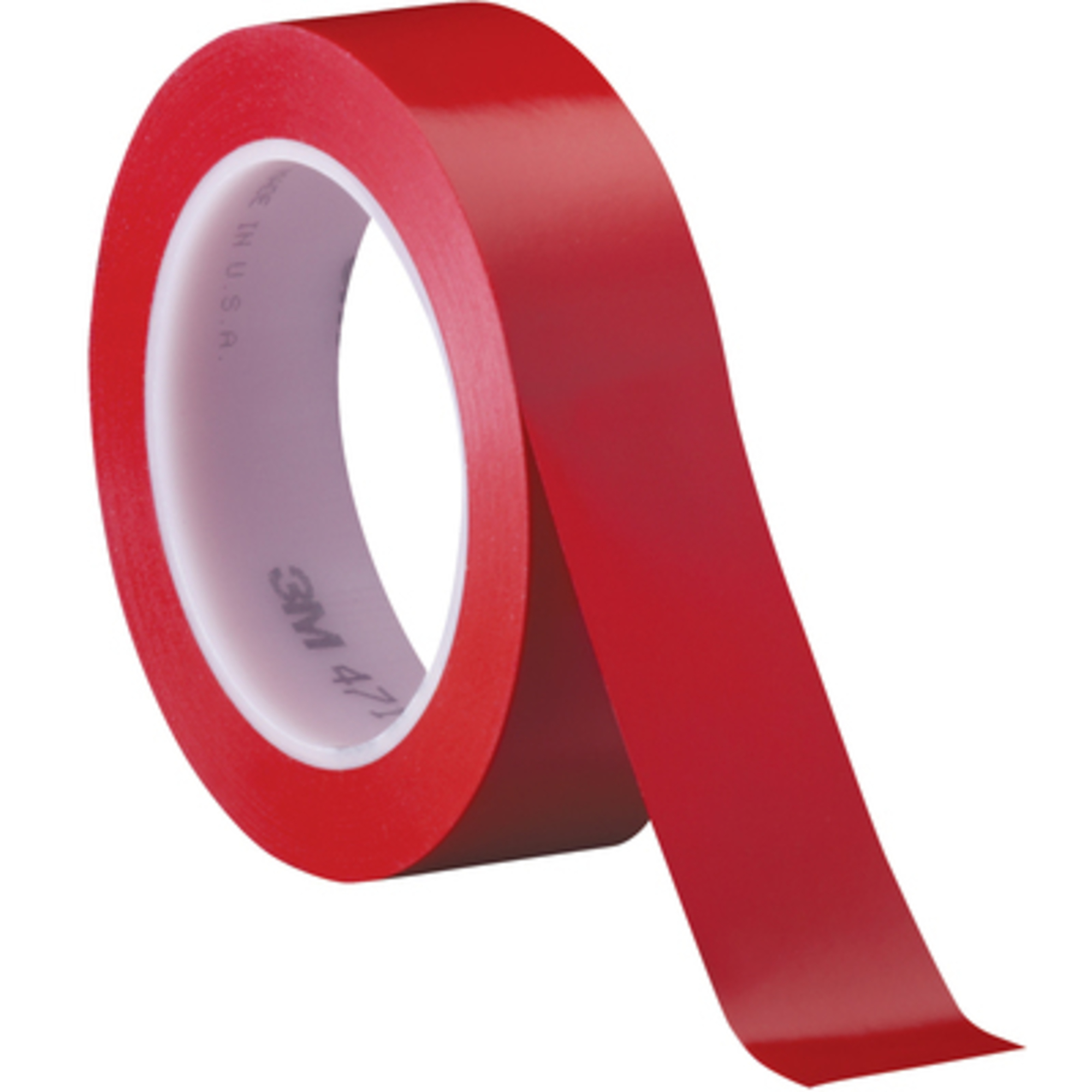 3M, 1in. x 36 yds. Red 3M Vinyl Tape 471 36/CS, Model# T965471R
